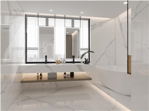 Carrara White Sintered Stone Finished Product