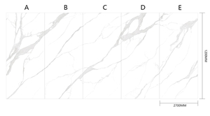 Glacier White Sintered Stone Slab
