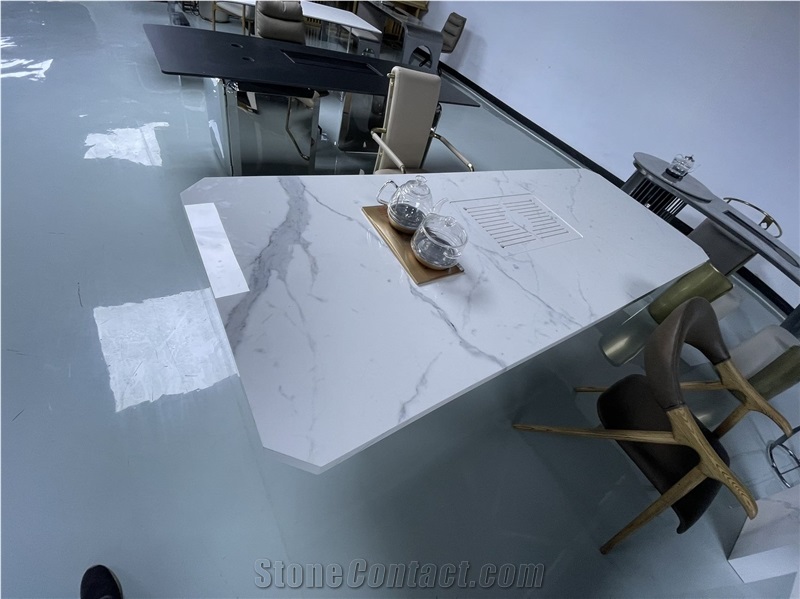 Glacier White Sintered Stone Finished Product