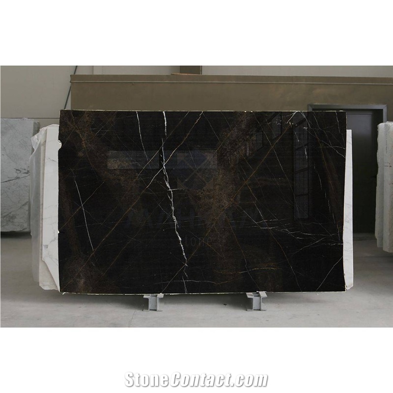 Golden Galaxy Marble Slab