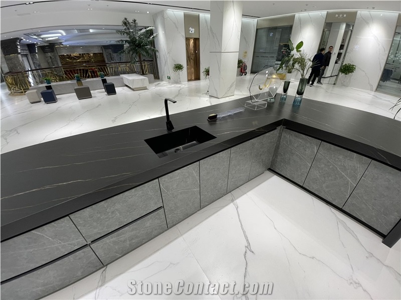 Sahara Black Sintered Stone Finished Product