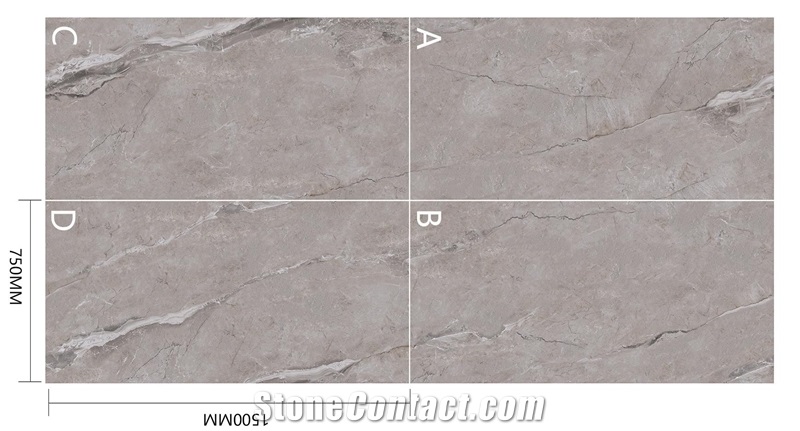 Tundra Grey Sintered Stone Slab