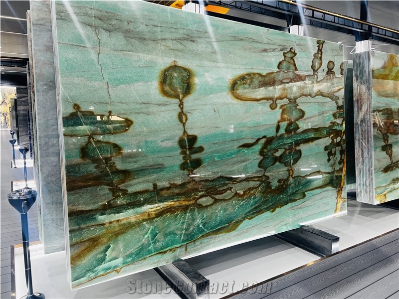 Pampers Green Quartzite For Bathroom Tiles
