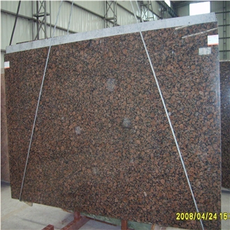 Baltic Brown Red Brown Color Granite  Slabs
