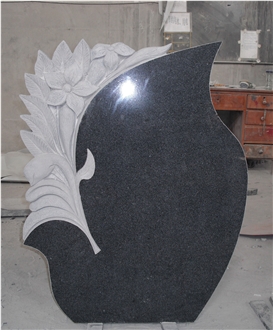 Black Granite Monument Russian Style