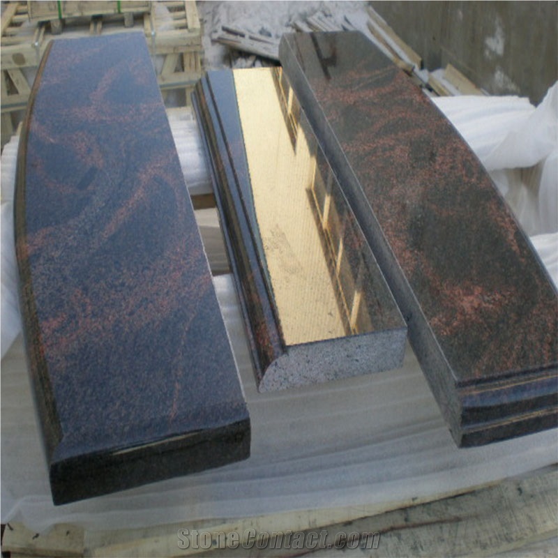 Black Granite Monument Russian Style
