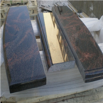 Black Granite Monument Russian Style