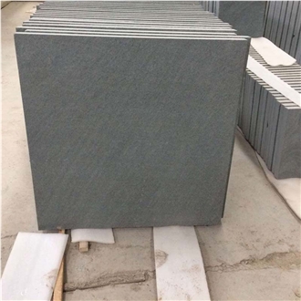 China Green Sandstone Tile Slabs Polished