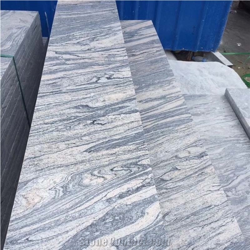 China Juparana Multicolour Grain Granite Slabs