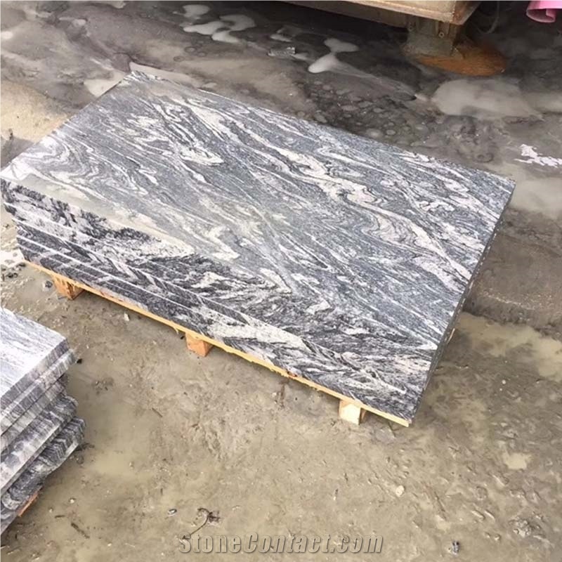 China Juparana Multicolour Grain Granite Slabs