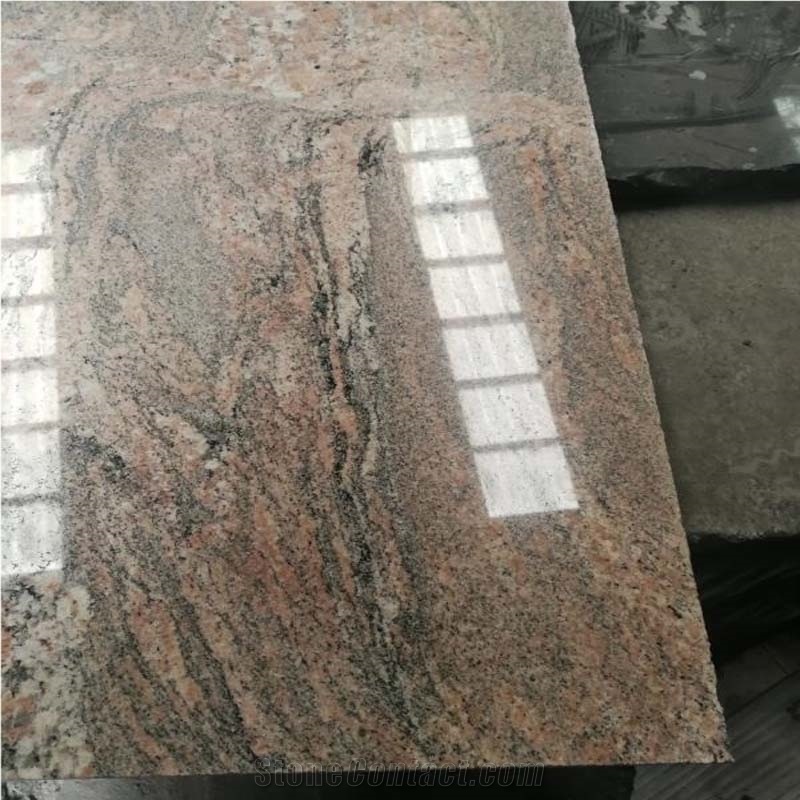 China Multicolour Red Granite Tile Slabs