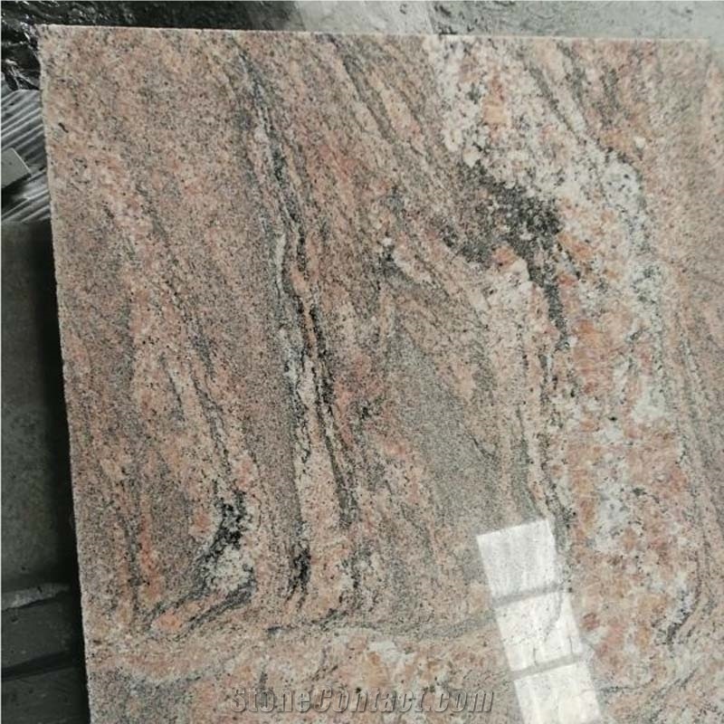 China Multicolour Red Granite Tile Slabs