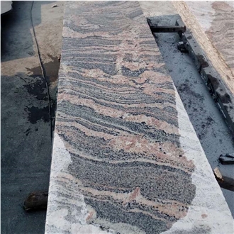 China Multicolour Red Granite Tile Slabs
