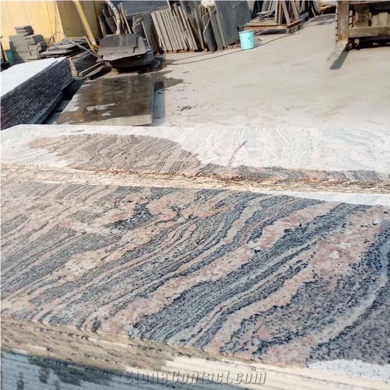China Multicolour Red Granite Tile Slabs
