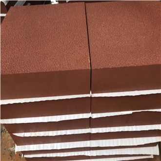 China Red Sandstone Tile Slabs