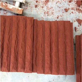 China Red Sandstone Tile Slabs
