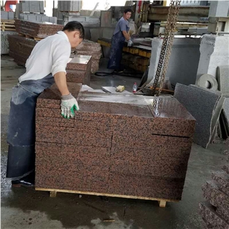 G4572 Guilin Hong Red Granite Tiles