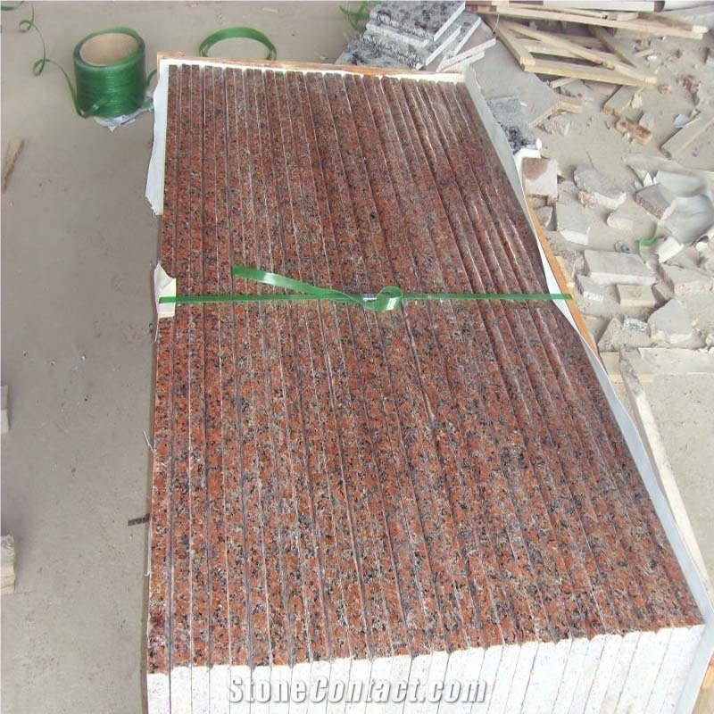 G562 Maple Red Granite Slabs Tile