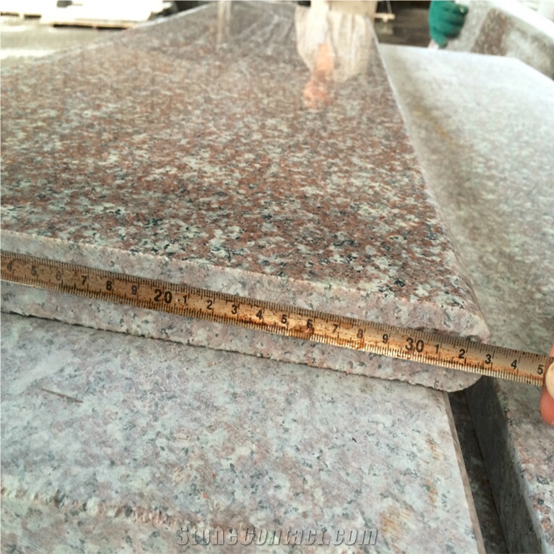 G664 Cherry Red Granite Stair Steps