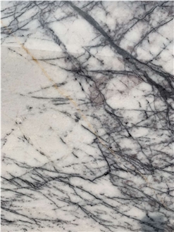 Milas Lilac Laylak Mermer White Marble Slab Tiles