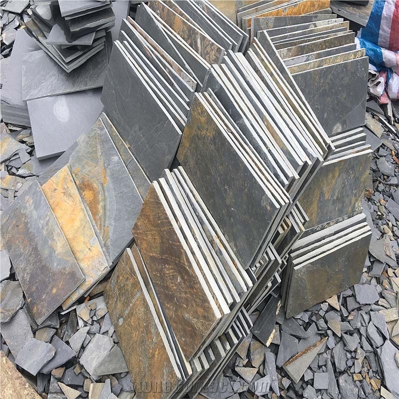 Multicolor Slate Tiles
