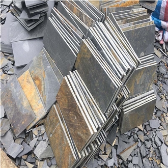 Multicolor Slate Tiles