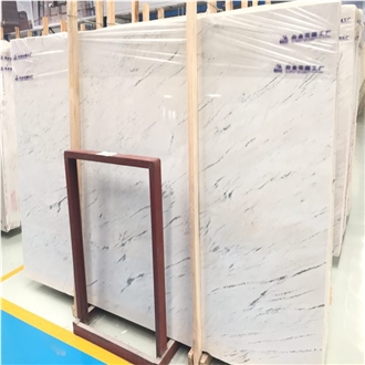 Polaris White Marble Slab Tiles