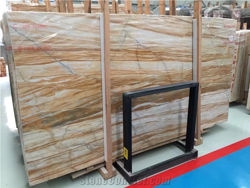 Van Gogh Gold Quartzite Tile Slabs