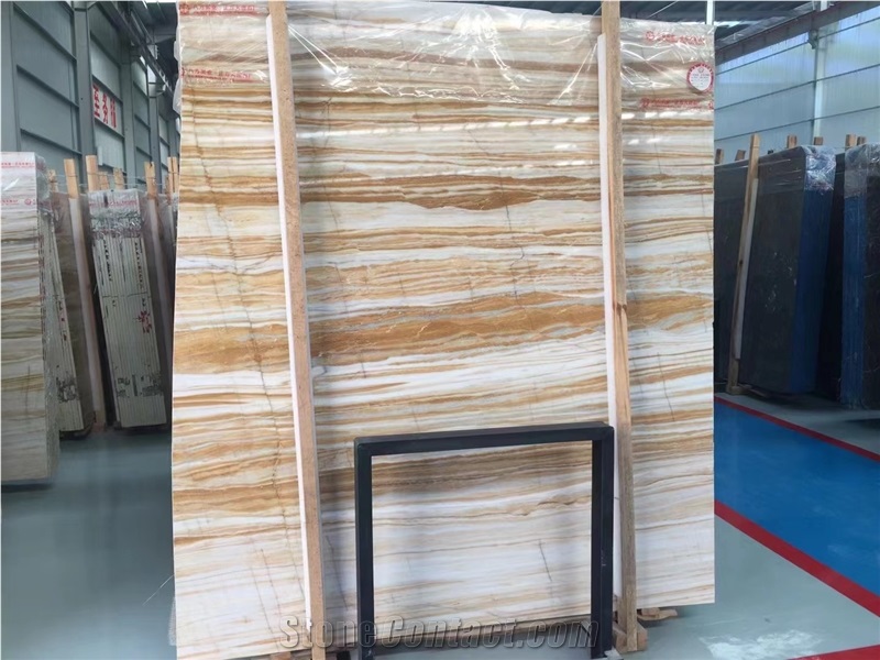 Van Gogh Gold Quartzite Tile Slabs