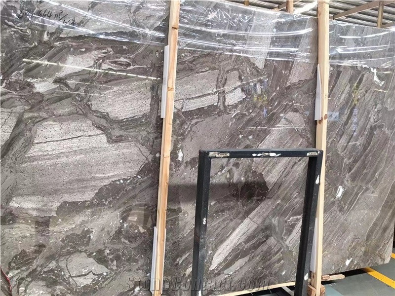 Venice Brown Marble Slab Tiles