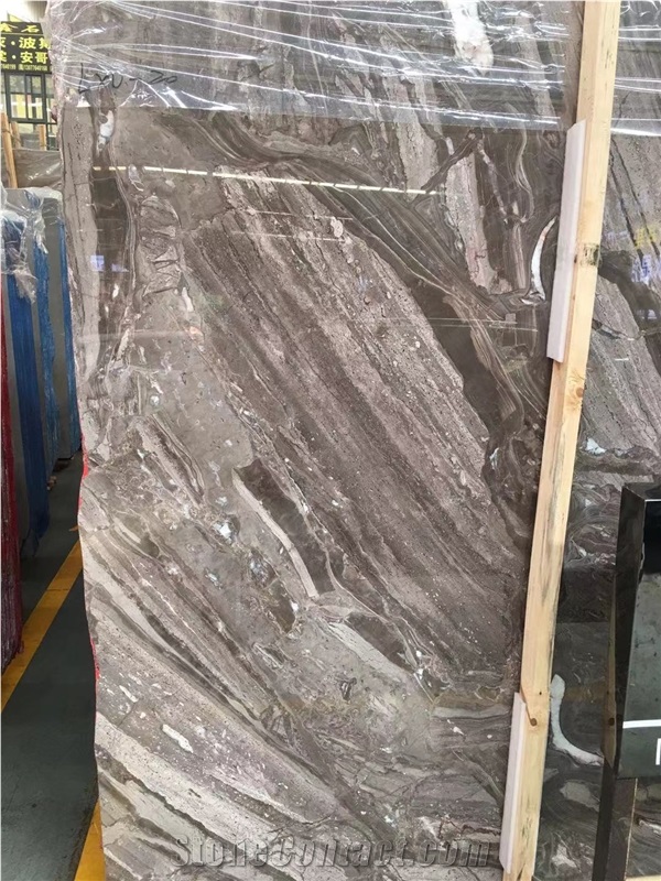 Venice Brown Marble Slab Tiles