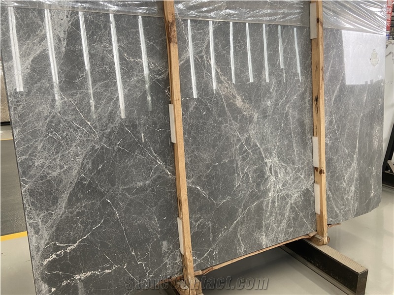 Wyndham Grey Marble Slab Tiles