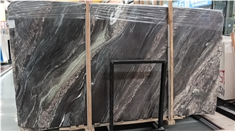 Wonderful Landscape Purple Marble Slab Tiles
