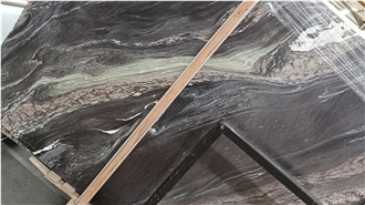 Wonderful Landscape Purple Marble Slab Tiles