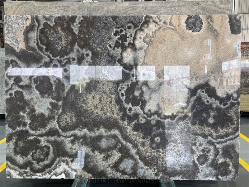 Black Dragon Jade Onyx Slab For Tiles