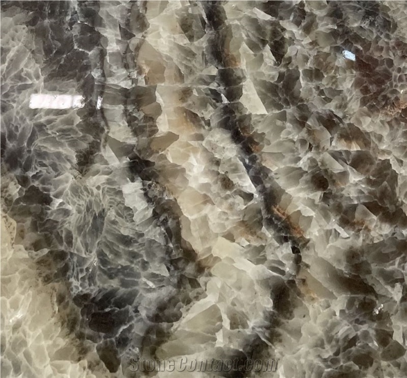 Black Dragon Jade Onyx Slab For Tiles