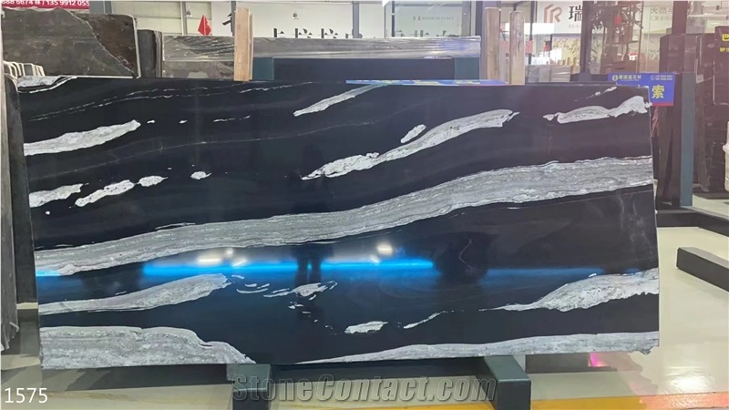 Casablanca Black Quartzite Slabs