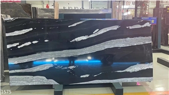 Casablanca Black Quartzite Slabs