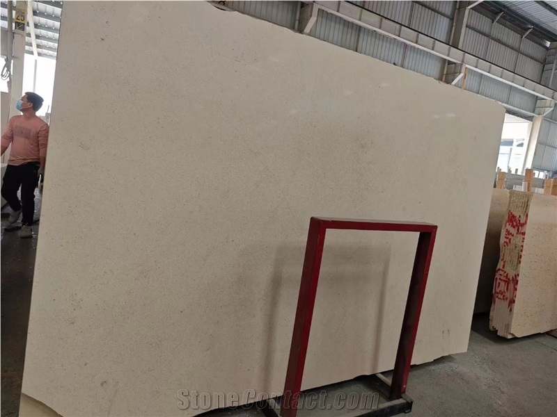 Creme Fatima Limestone Slabs Beige Clair Stone Wall Tile