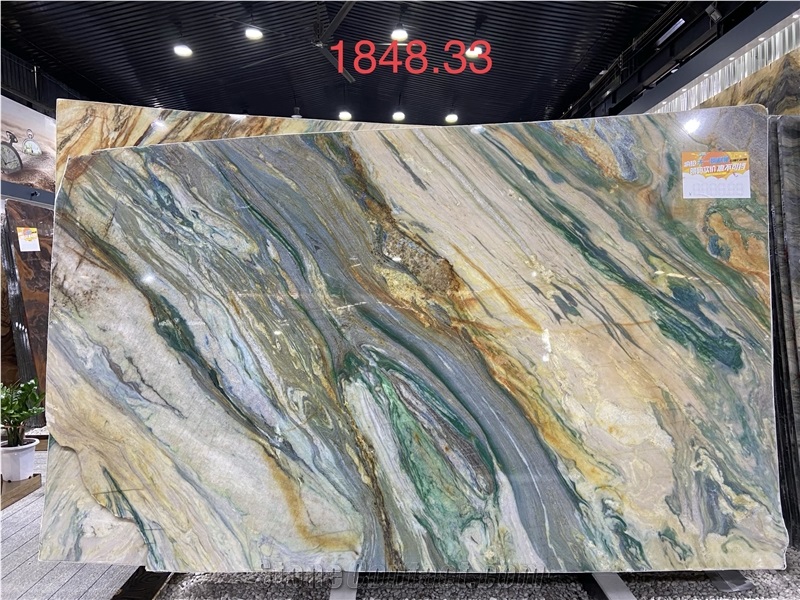 Portomare Quartzite Slabs Azul  Blue Louis Stone Wall Use