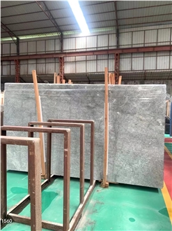 Tlupana Blue Grey Marble Tiles West Coast Mist Slabs