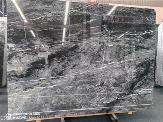 Victoria Quartzite Tiles  Crystal Green Blue Stone Big Slabs
