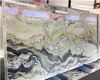 Natural Blue Fusion Quartzite Slabs
