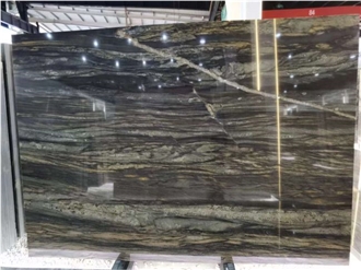 Shangrila Brown Quartzite Slab For Kitchen Countertop Slabs