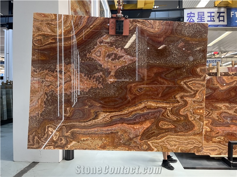 Tiger Onyx Slabs