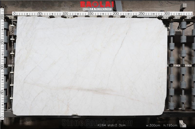 Aramis White Marble Tiles & Slabs