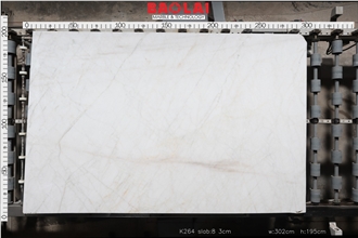 Aramis White Marble Tiles & Slabs