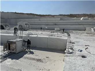 Namib Bianco, Mystery White, Nambian White Marble Blocks