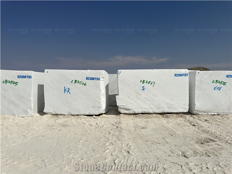 Namib Bianco, Namibian White, Rhino White Blocks