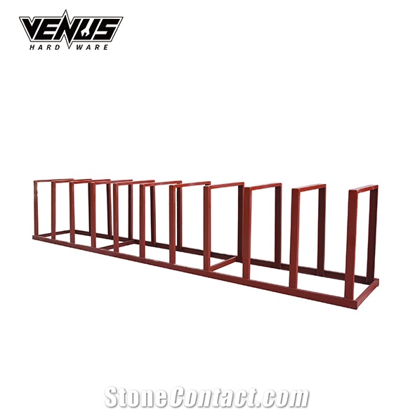 Warehouse Heavy Duty Steel Stone Display Rack